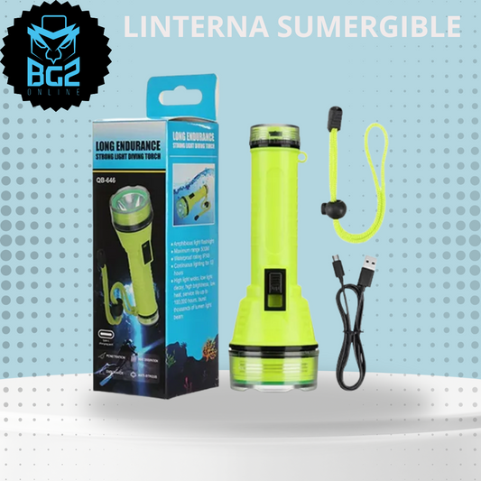 LINTERNA SUMERGIBLE