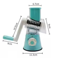 Rallador Cortador Manual 3 en 1